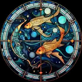 Symbole astrologique des Poissons