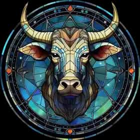 Symbole astrologique du Taureau
