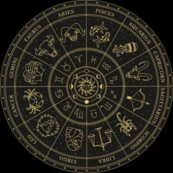 logo d'astro-cours representant la roue du zodiaque