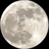 Pleine lune permettant d'illustrer le logo d'Astro Cours