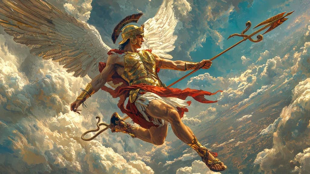Portrait du Dieu Mercure en astrologie