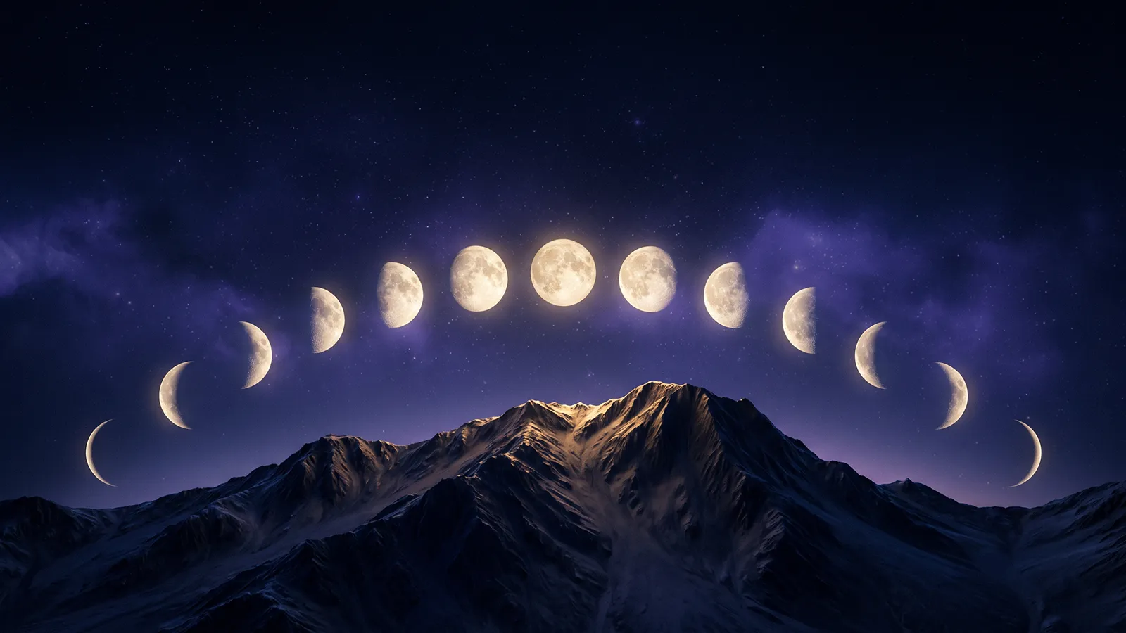 Luna Llena y Luna Nueva: Los Ciclos Lunares