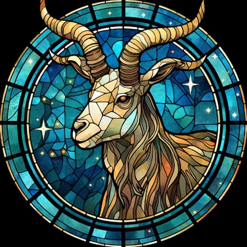 Symbole astrologique du Capricorne