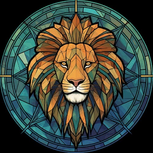 Symbole astrologique du Lion