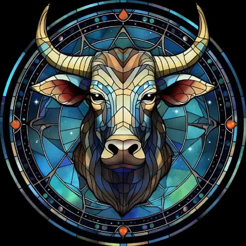 Symbole astrologique du Taureau