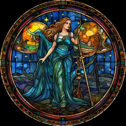 Symbole astrologique de la Vierge