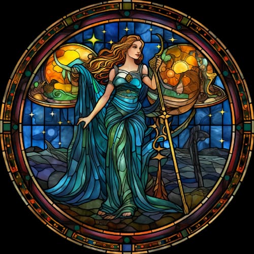 Symbole astrologique de la Vierge