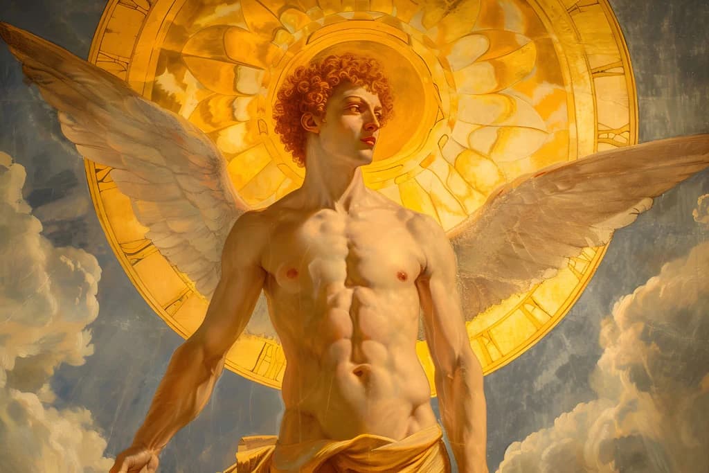 Portrait du Dieu Soleil en astrologie