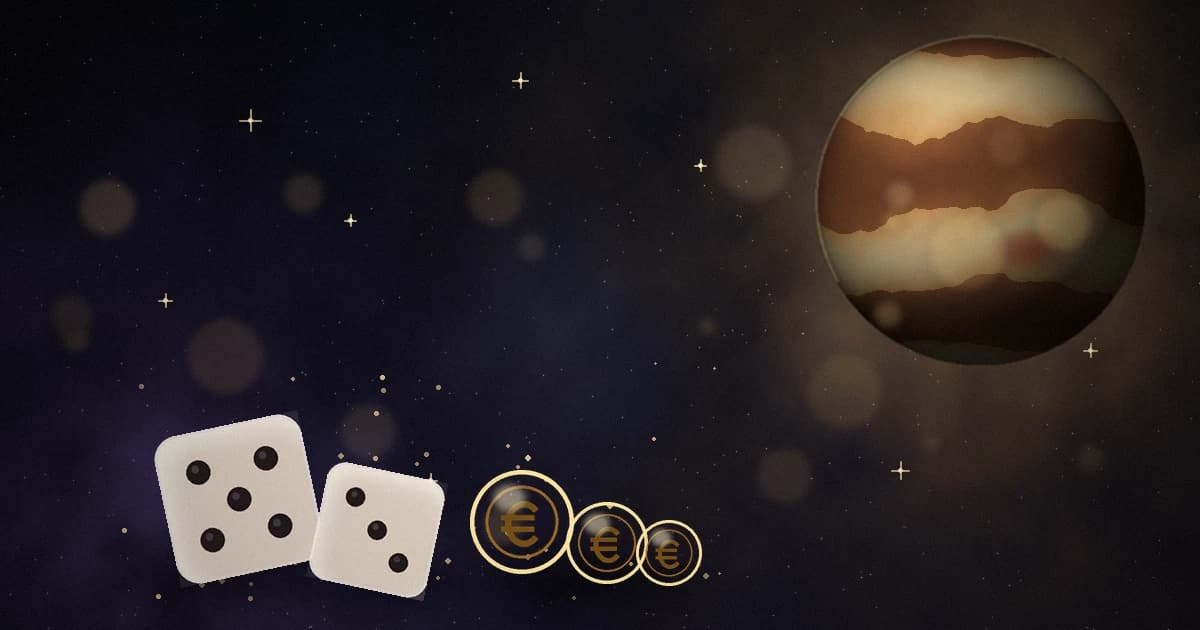 Chance au jeu en astrologie : maisons & Jupiter